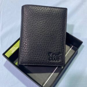 Men’s Black Vertical Wallet -J27