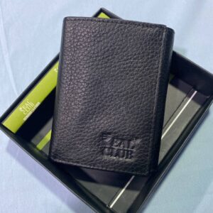 Men’s Black Vertical Wallet -J24