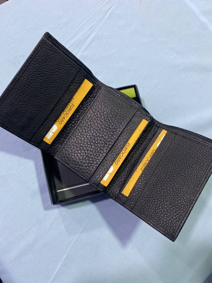 Men’s Black Vertical Wallet -J24 - Image 2