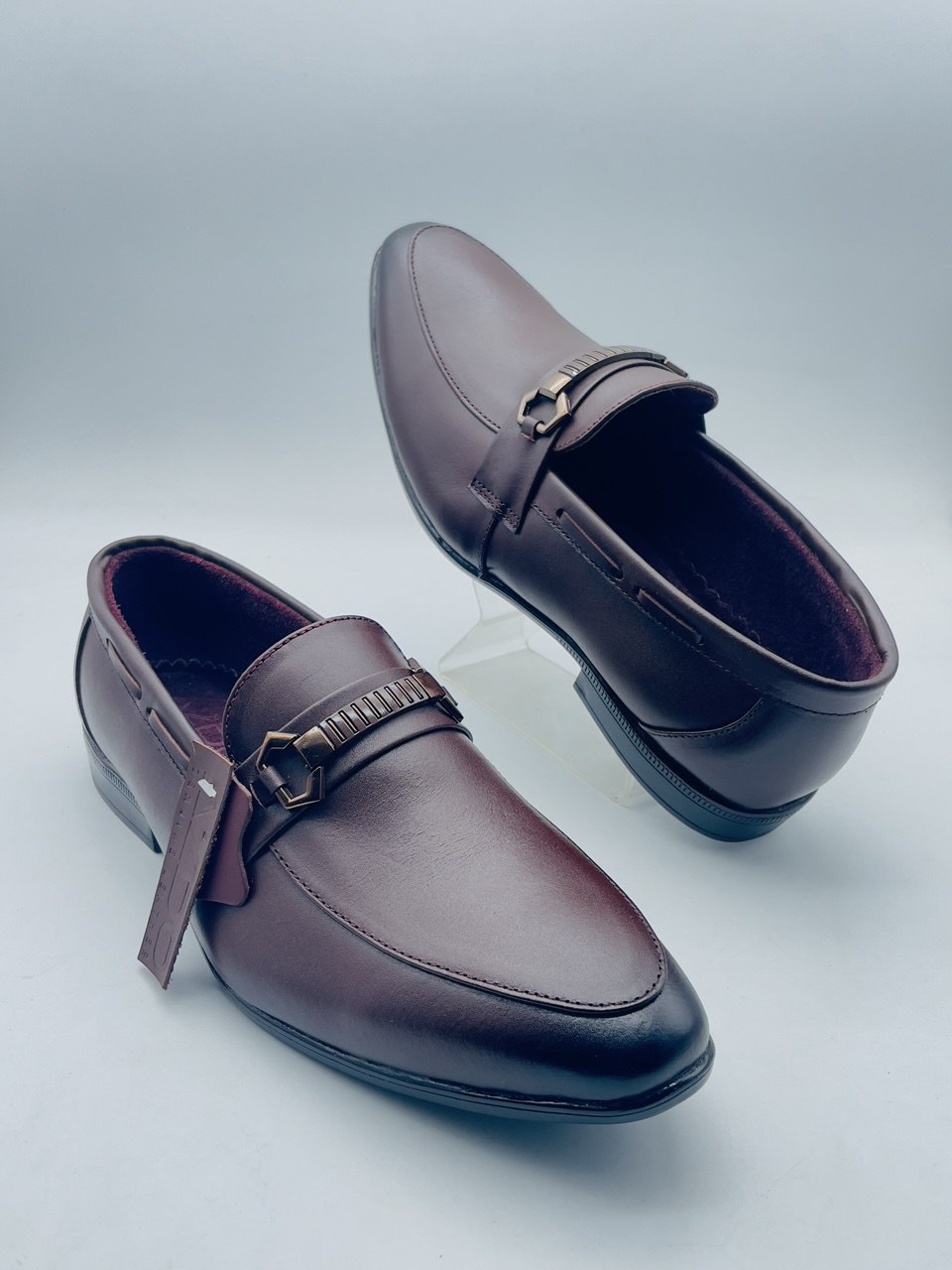 Genuine Leather Formal TC DTan - Image 2